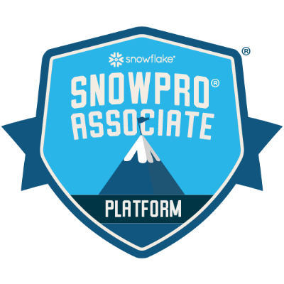 SnowPro Platform Certification Badge